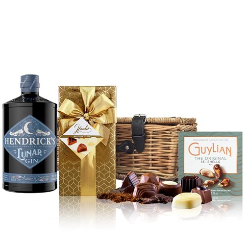 Hendricks Lunar Gin 70cl And Chocolates Hamper